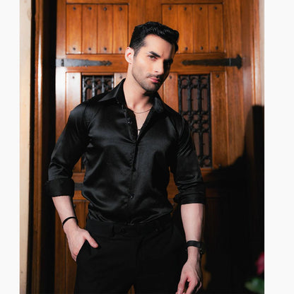 Black Diamond Silk Men's Shirt