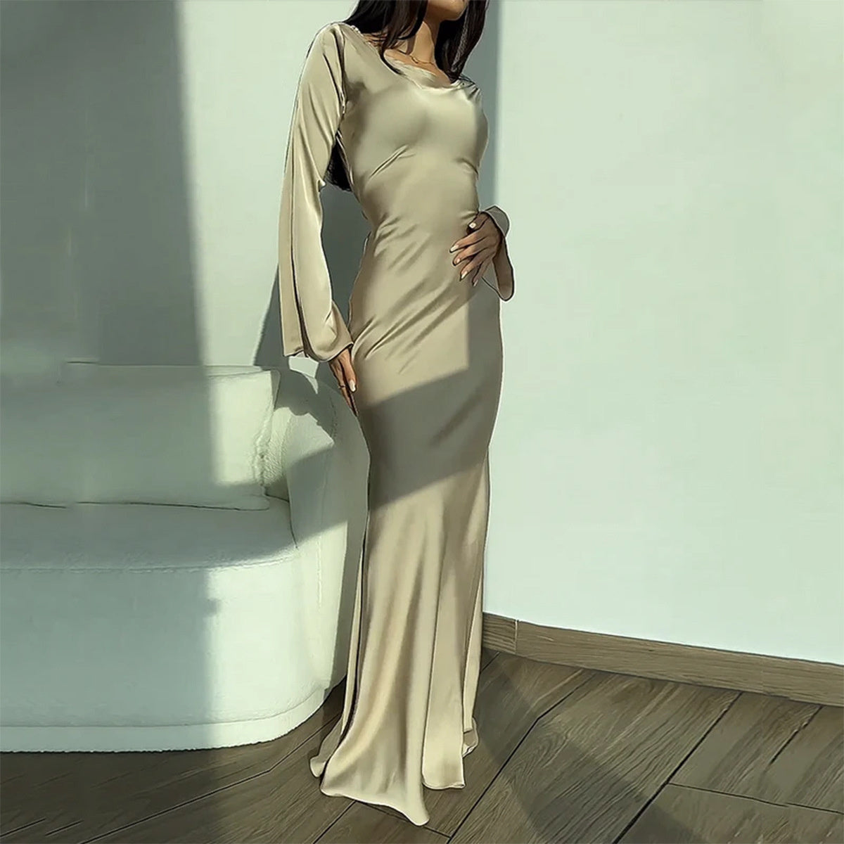 Silk Maxi Dress