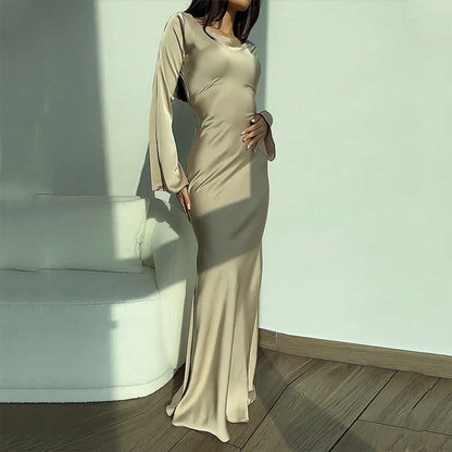 Silk Maxi Dress