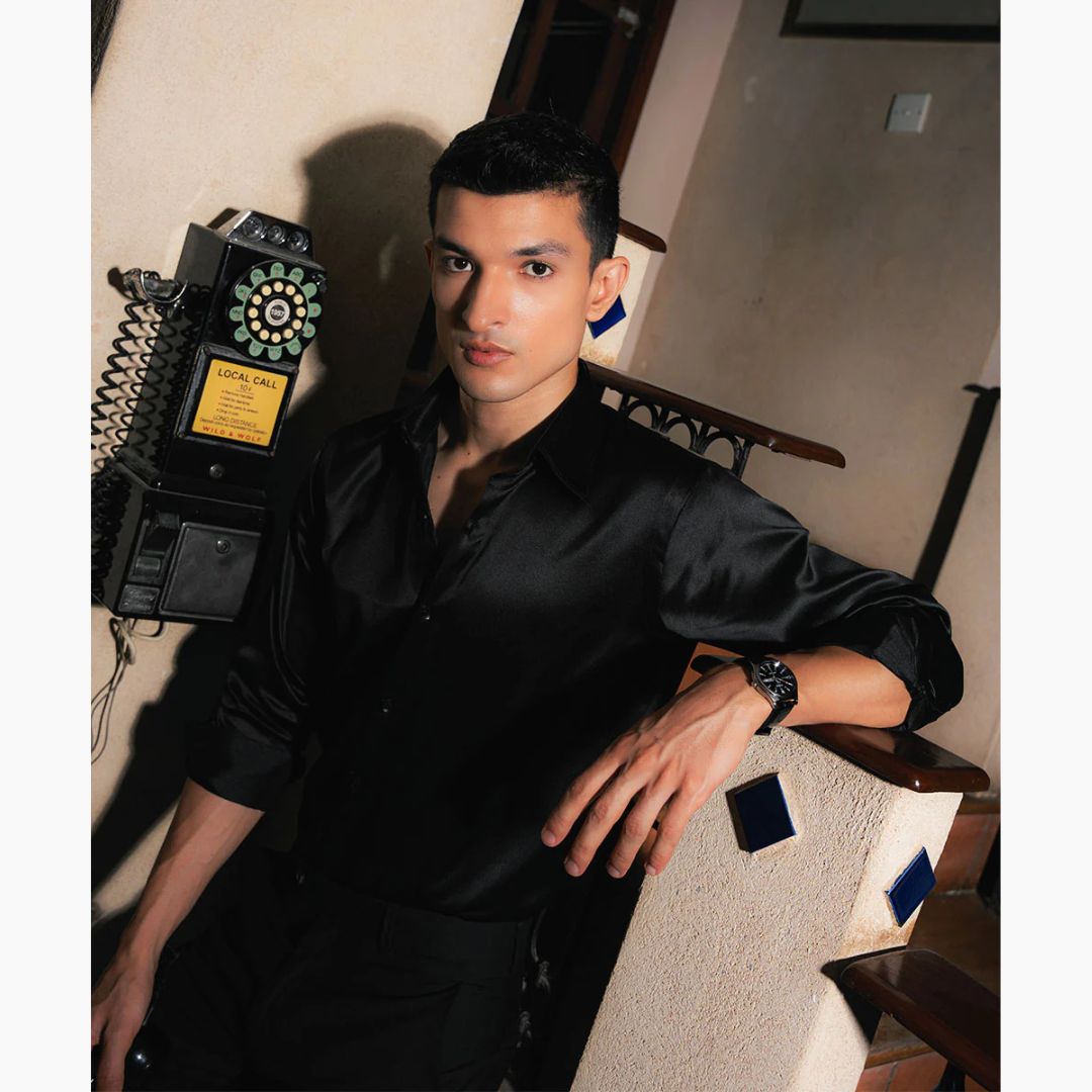 Black Diamond Silk Men's Shirt