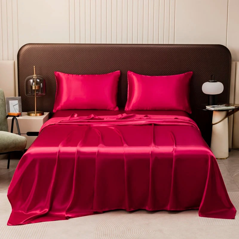 Silk Flat Sheets