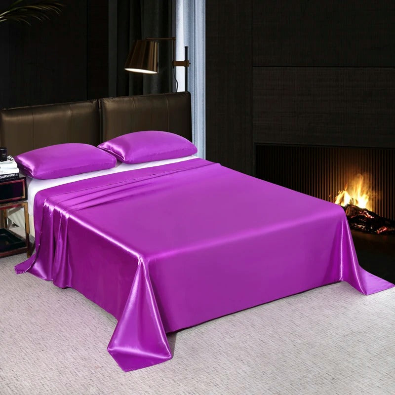 Silk Flat Sheets